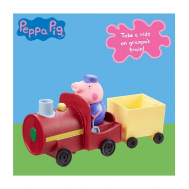 Peppa Pig Train and Carriage with Grandpa Pig